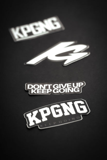 Keep Going Brand Stickers