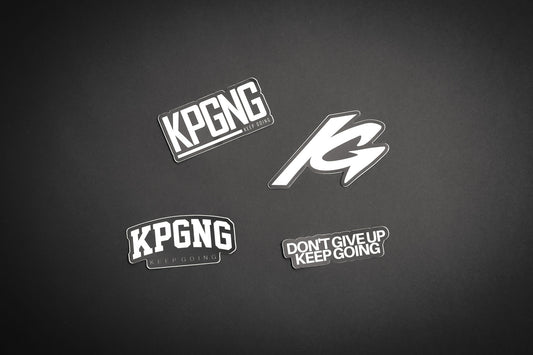 Keep Going Brand Stickers