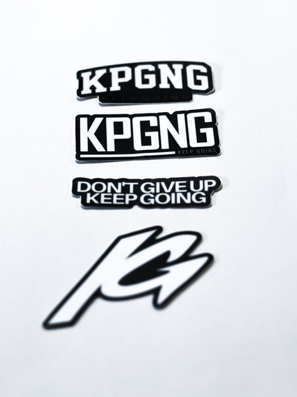 Keep Going Brand Stickers